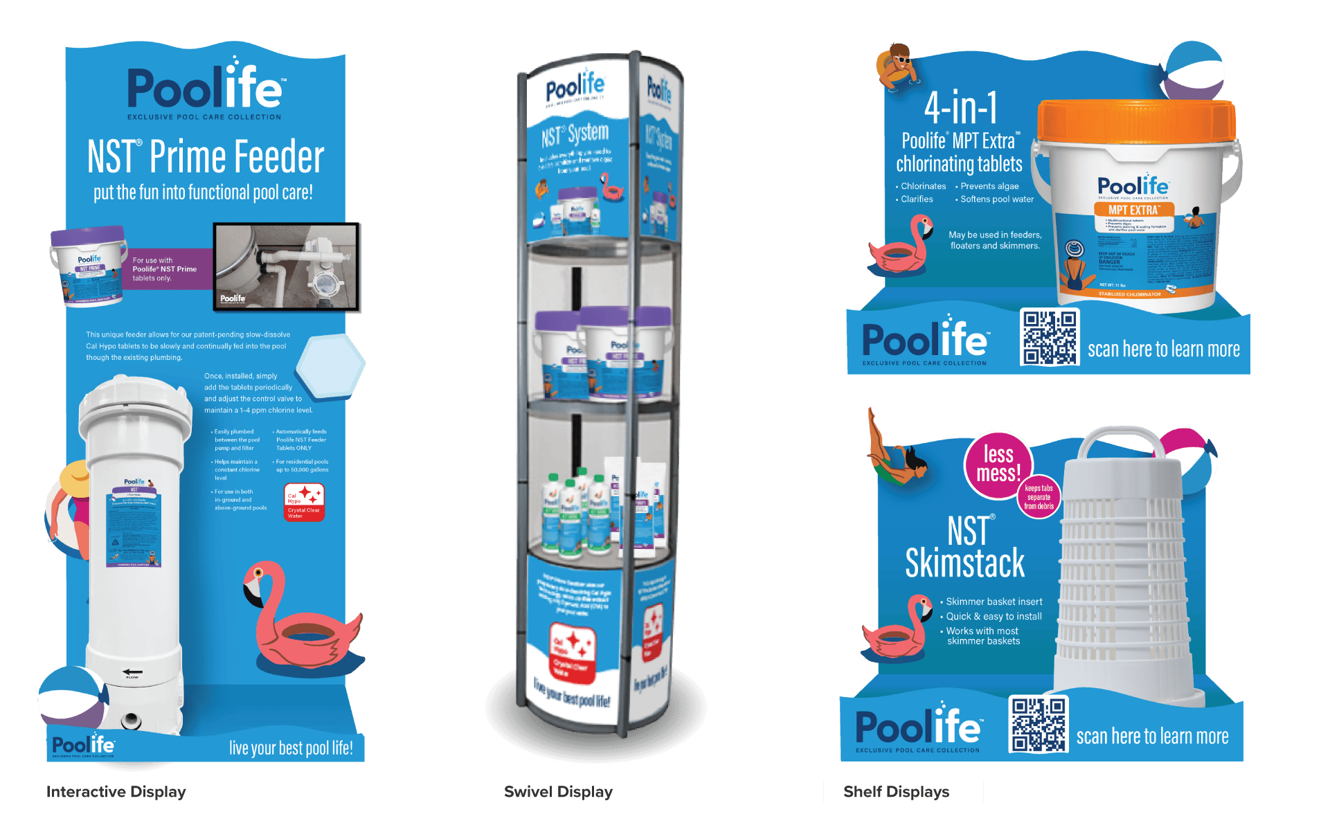 Poolife Product Displays
